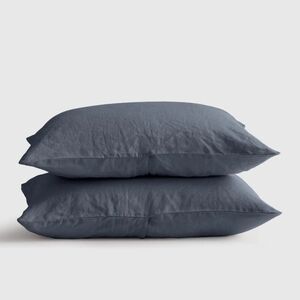 NWOT! Quince Linen Nightfall King Shams! Set Of 2 (L13)